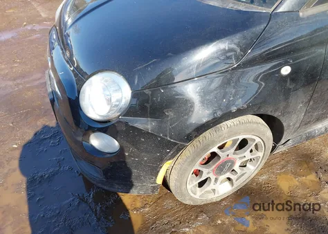 2015 Fiat 500 Sport z USA, uszkodzony, nr VIN 3C3CFFBR1FT710406